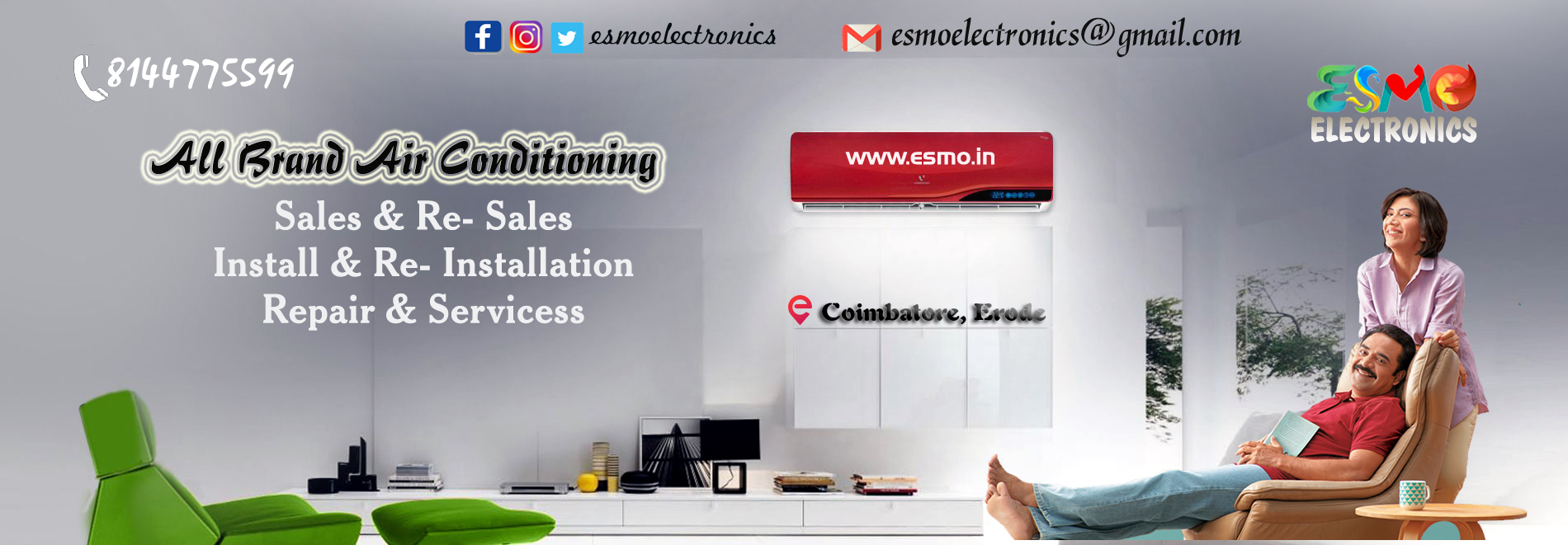 ac service, washing machine Service, cctv Service, refrigerator service